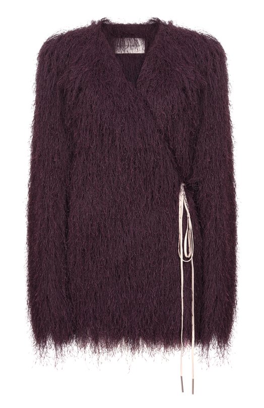 Полупальто Dries Van Noten 010263/3038 Фиолетовый 010263/3038