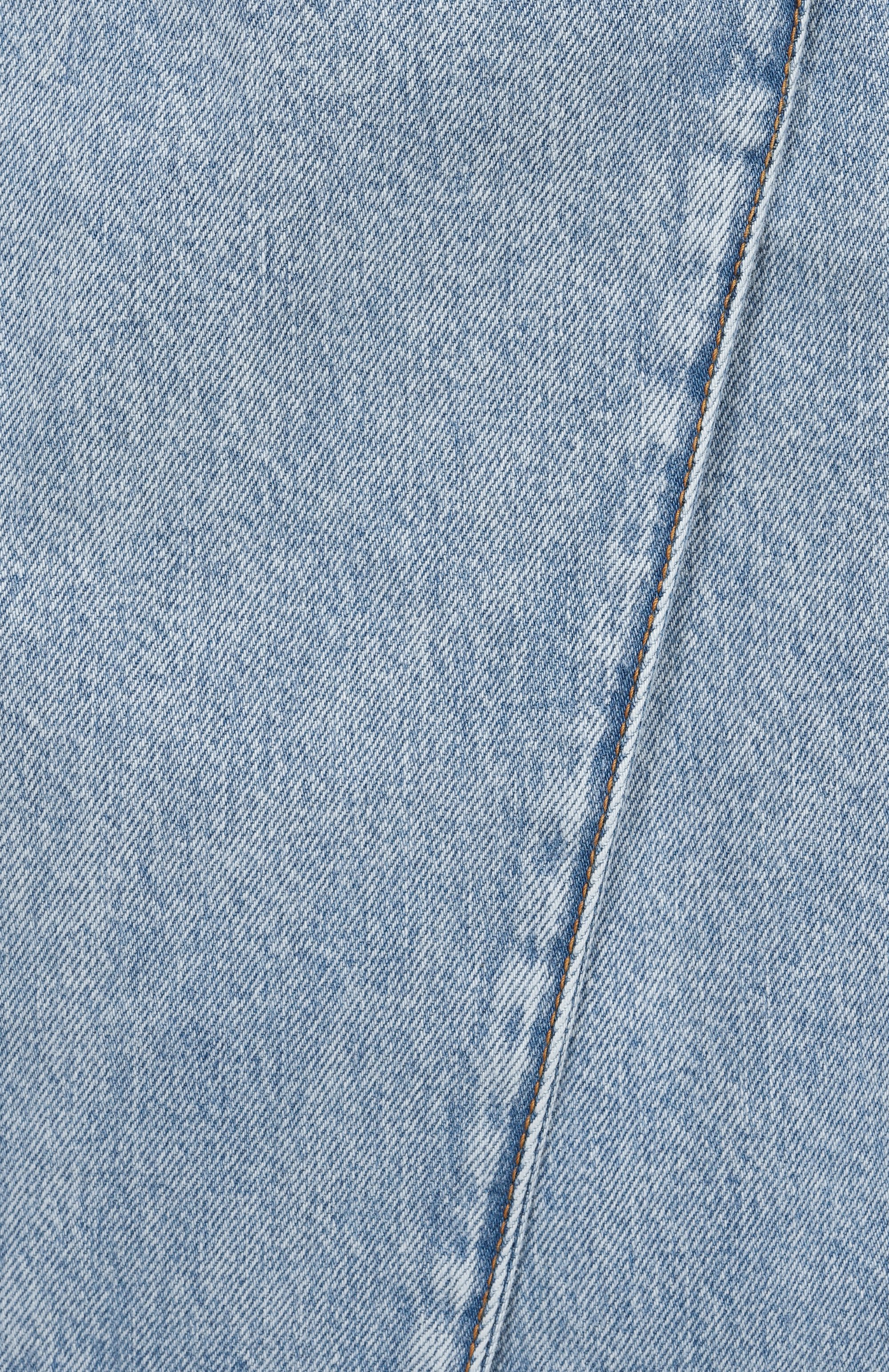 Джинсовая юбка BALMAIN, арт. EF0LA535/DF75, фото 6