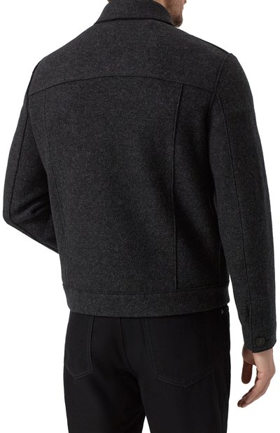 Шерстяная куртка-рубашка HARRIS WHARF LONDON, арт. C9331MLC, фото 4