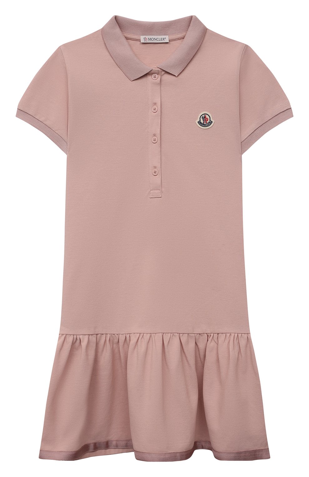 Хлопковое платье MONCLER, арт. G1-954-8I700-10-8496F/8-10A, фото 1