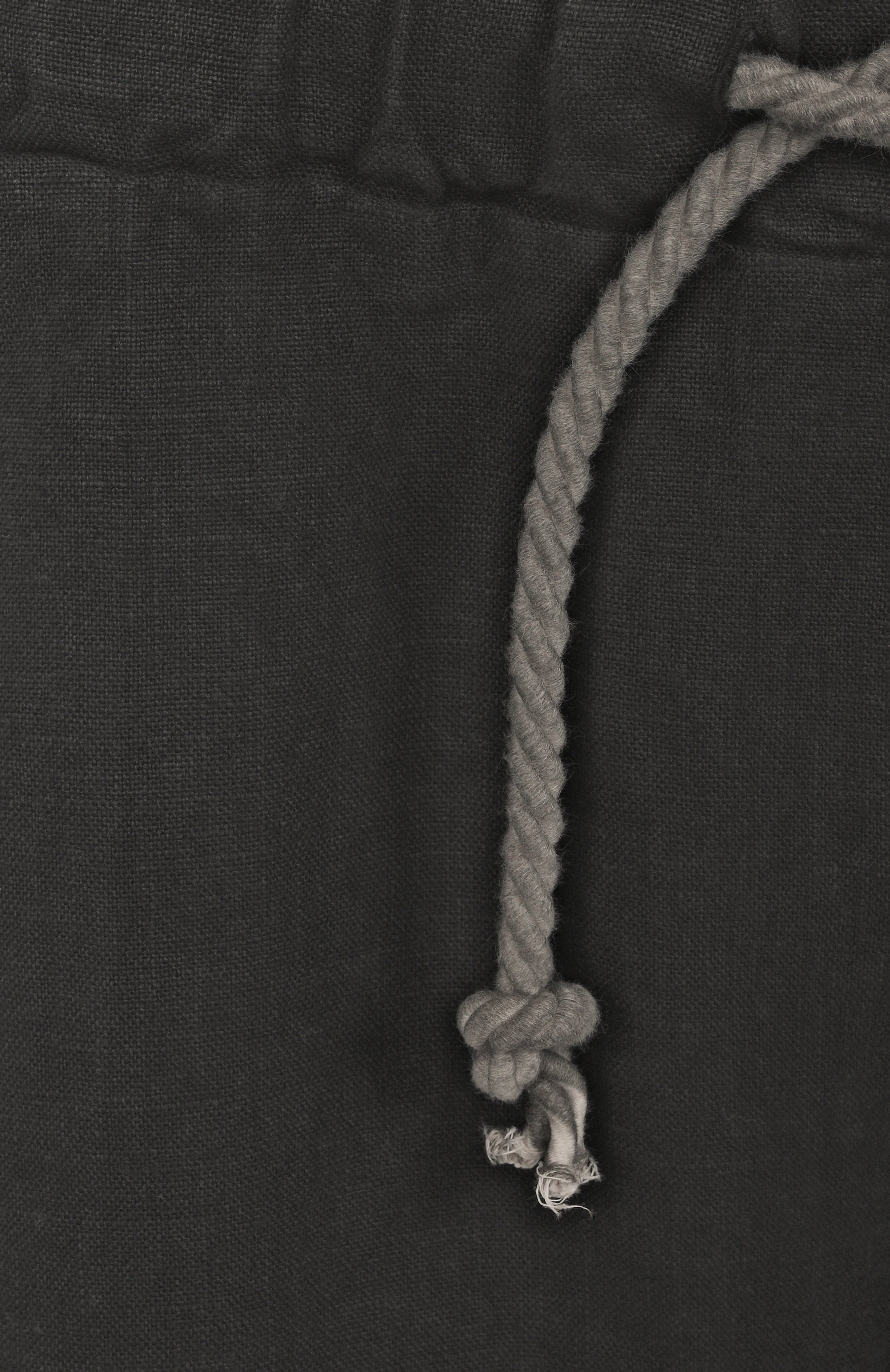 Льняные шорты NEVER ENOUGH черного цвета по цене 25550 руб., арт. MBE037, фото 6 Льняные шорты NEVER ENOUGH, арт. MBE037, фото 6