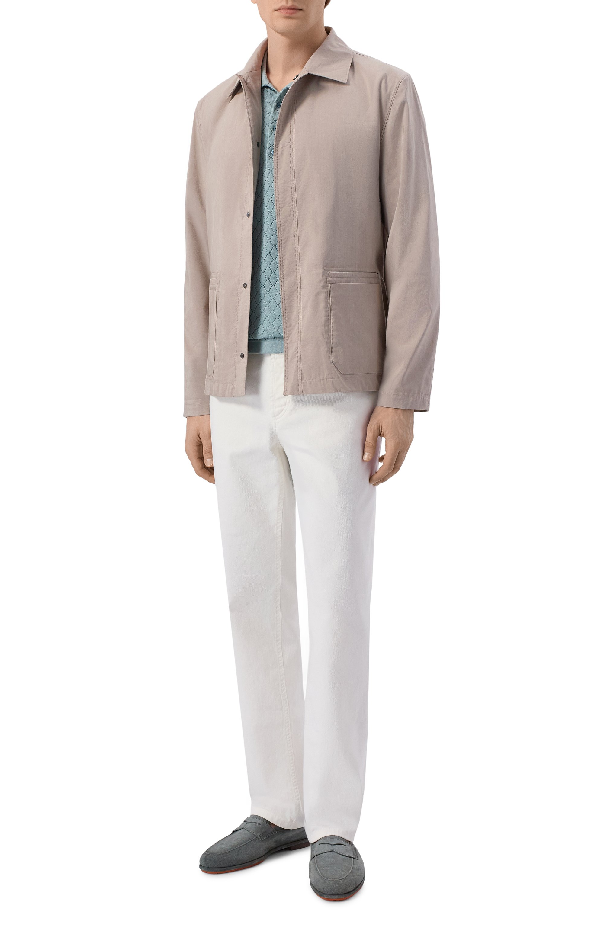 Поло из шелка и хлопка MVST, арт. M26.2PM.K127/Y205 R0MBI 3D, фото 2