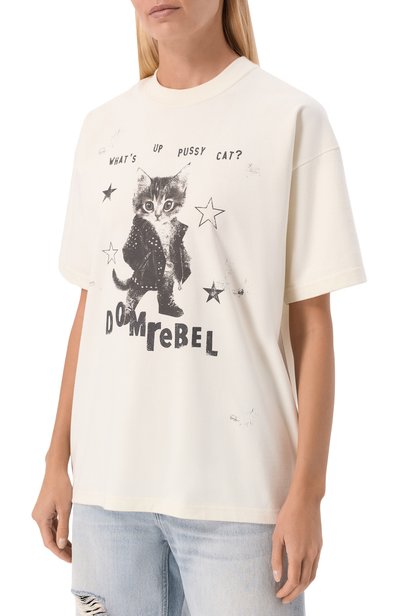Хлопковая футболка DOMREBEL, арт. WHAT`S UP/T-SHIRT, фото 3