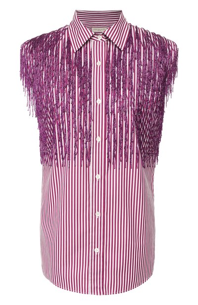 Женская хлопковая блузка DRIES VAN NOTEN, арт. 191-10726-7215