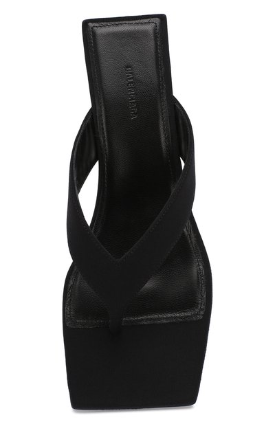 Текстильные мюли double square BALENCIAGA, арт. 597256/W0532, фото 5