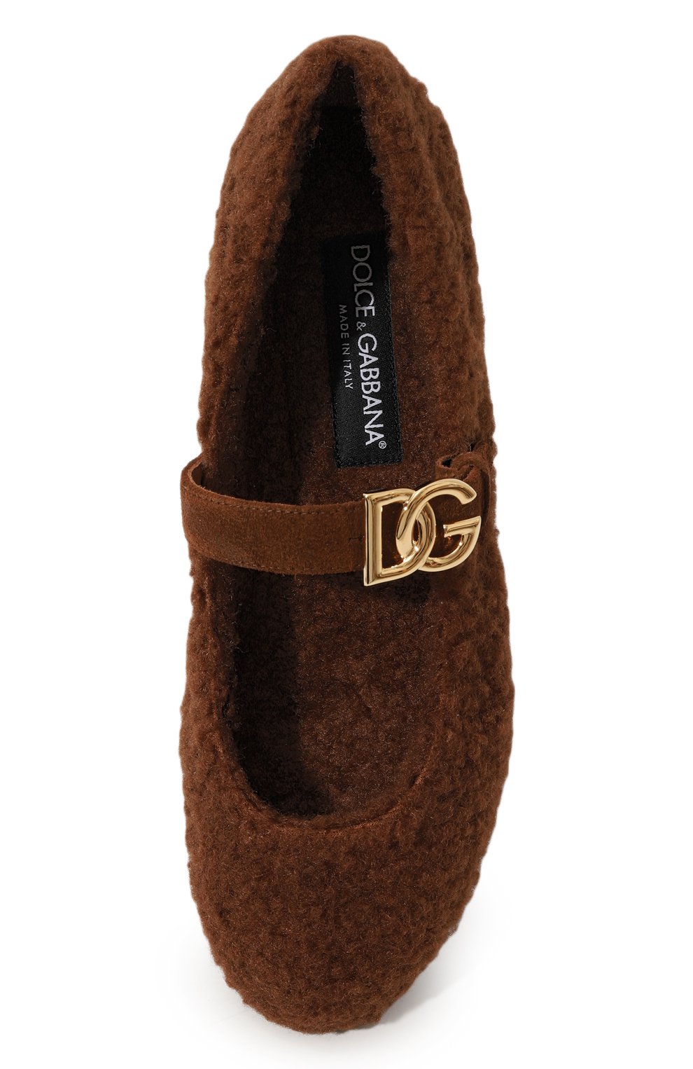 Текстильные балетки pantofola DOLCE & GABBANA, арт. CB0204/AN361, фото 6