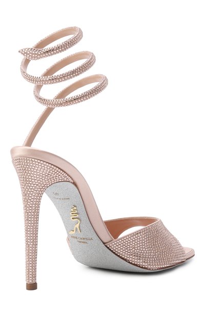 Текстильные босоножки audrey 105 RENE CAOVILLA, арт. C12608-105/R001, фото 5