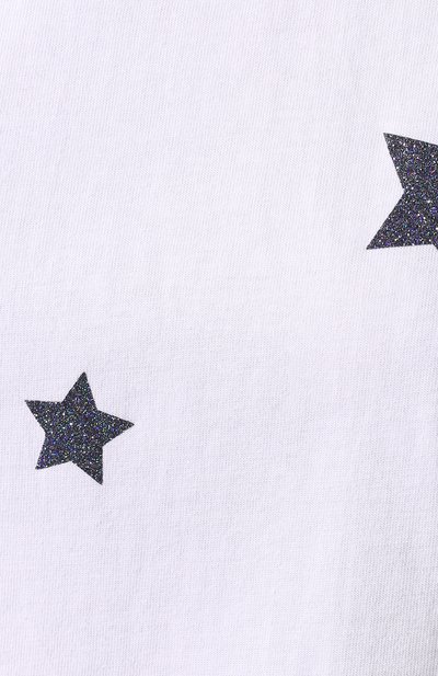 Хлопковая футболка SEVEN LAB, арт. T20-WHITE STARS G WHITE, фото 5