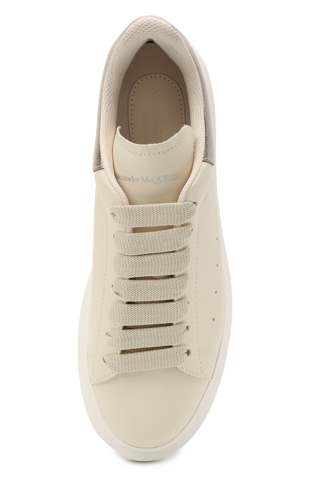 Кожаные кеды oversized ALEXANDER MCQUEEN, арт. 650792/WHZN2, фото 6