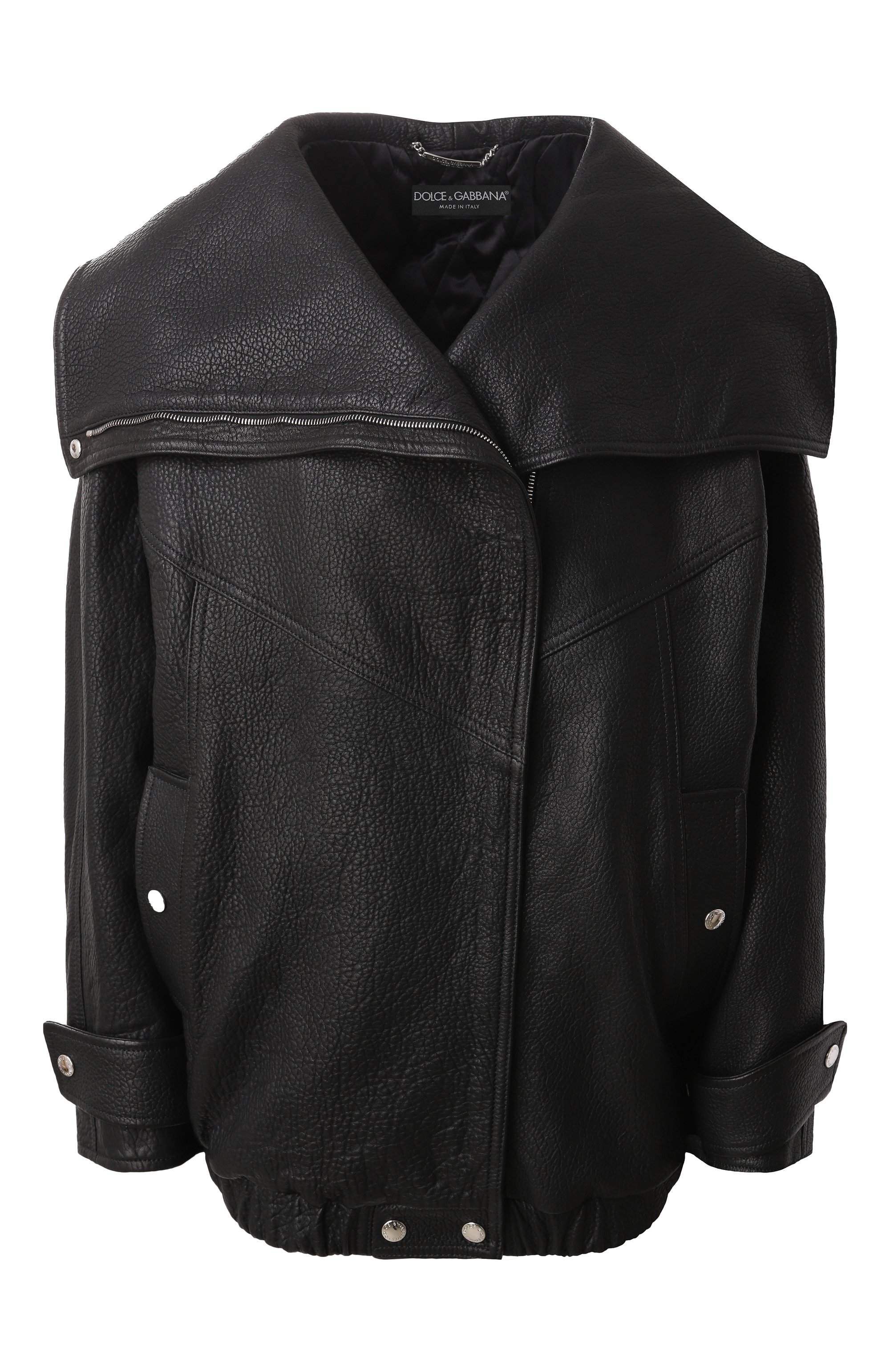Кожаная куртка DOLCE & GABBANA, арт. F9S01L/HULVN, фото 1