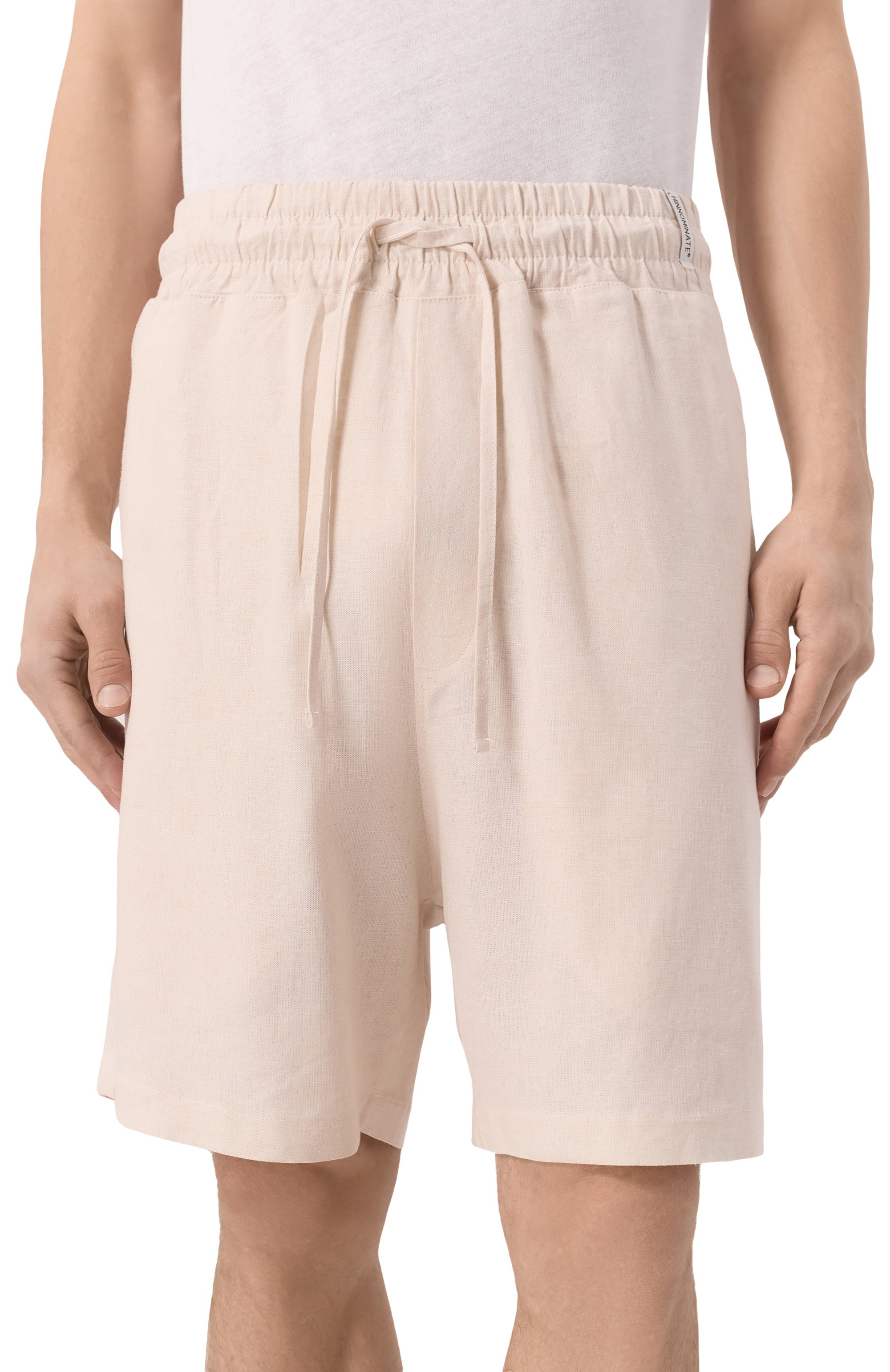 Шорты изо льна и вискозы HINNOMINATE, арт. HMABM01350, фото 3