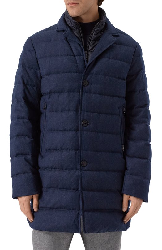 Пуховая куртка Hetrego 8P514/MAGNUS Синий  8P514/MAGNUS Фото 3