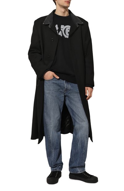 Хлопковый свитшот MM6, арт. S52GU0195/S25537, фото 2