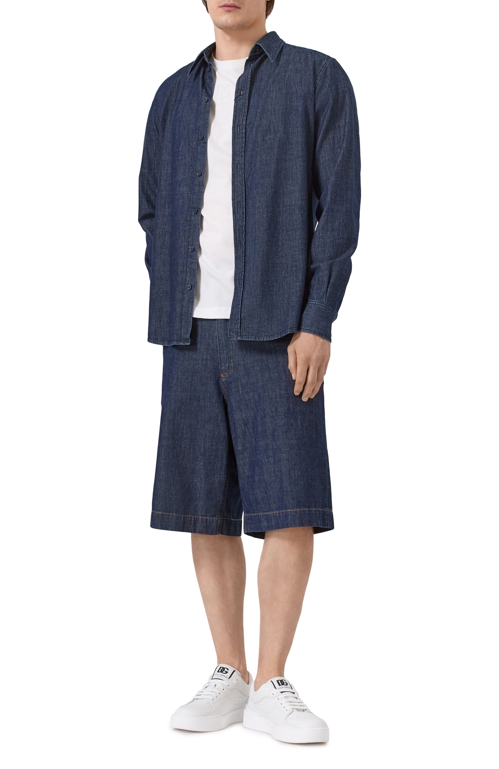 Джинсовая рубашка DOLCE & GABBANA, арт. G5IX8D/G8LP0, фото 2