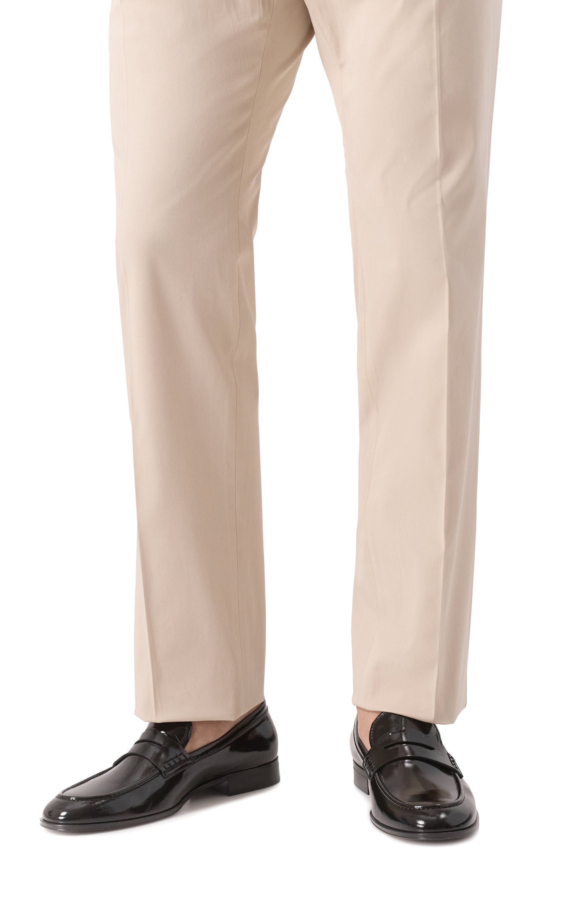 Кожаные лоферы GIANVITO ROSSI, арт. U25350.20CU0.NUINER0, фото 3