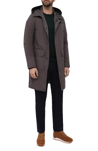 Замшевые кроссовки RALPH LAUREN, арт. 801859524, фото 2