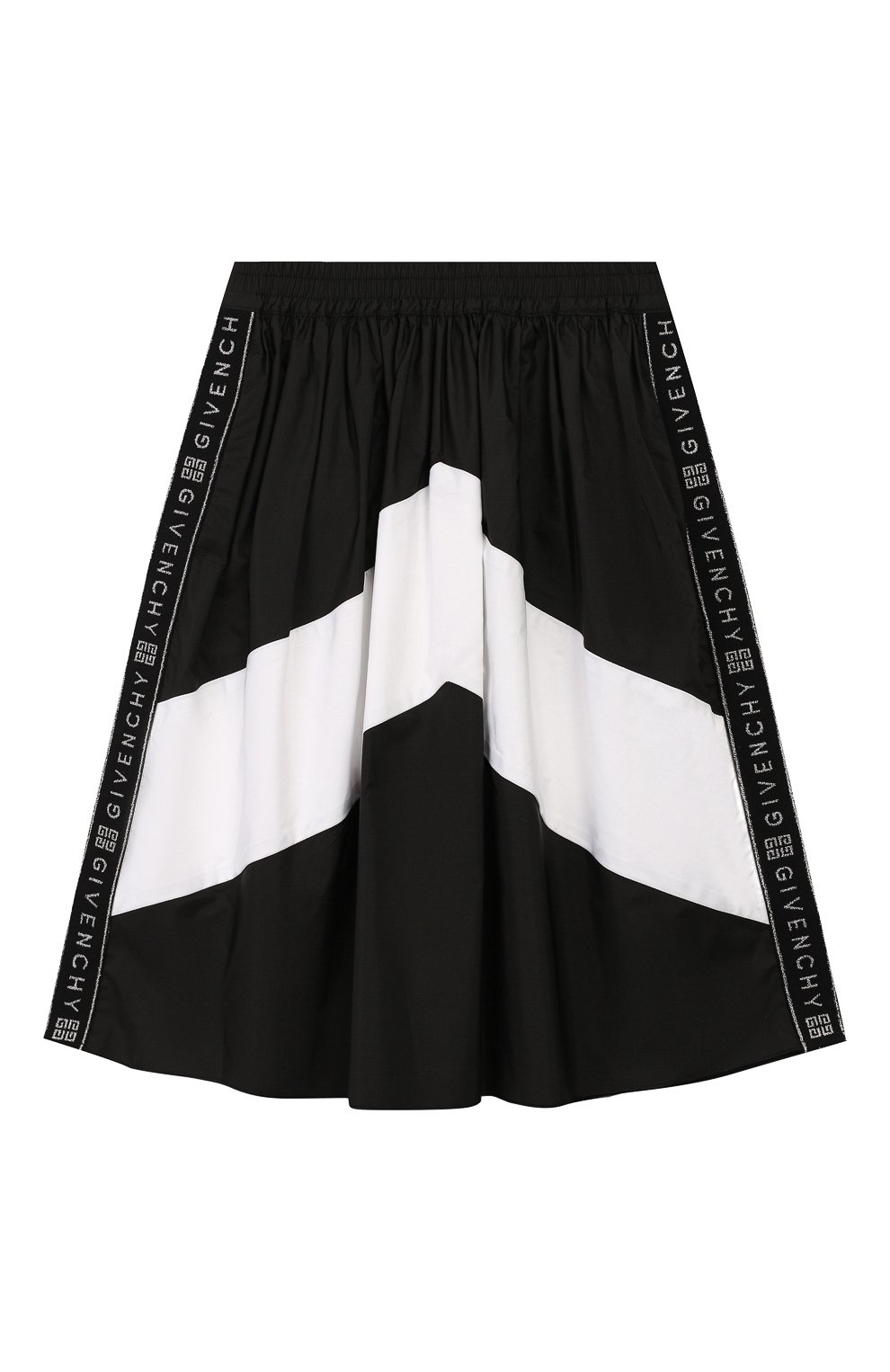 Юбка GIVENCHY черно-белого цвета по цене 23150 руб., арт. H13029, фото 1 Юбка GIVENCHY, арт. H13029, фото 1