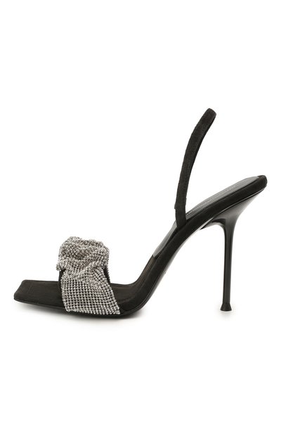 Замшевые босоножки ALEXANDER WANG, арт. 30121S042, фото 3