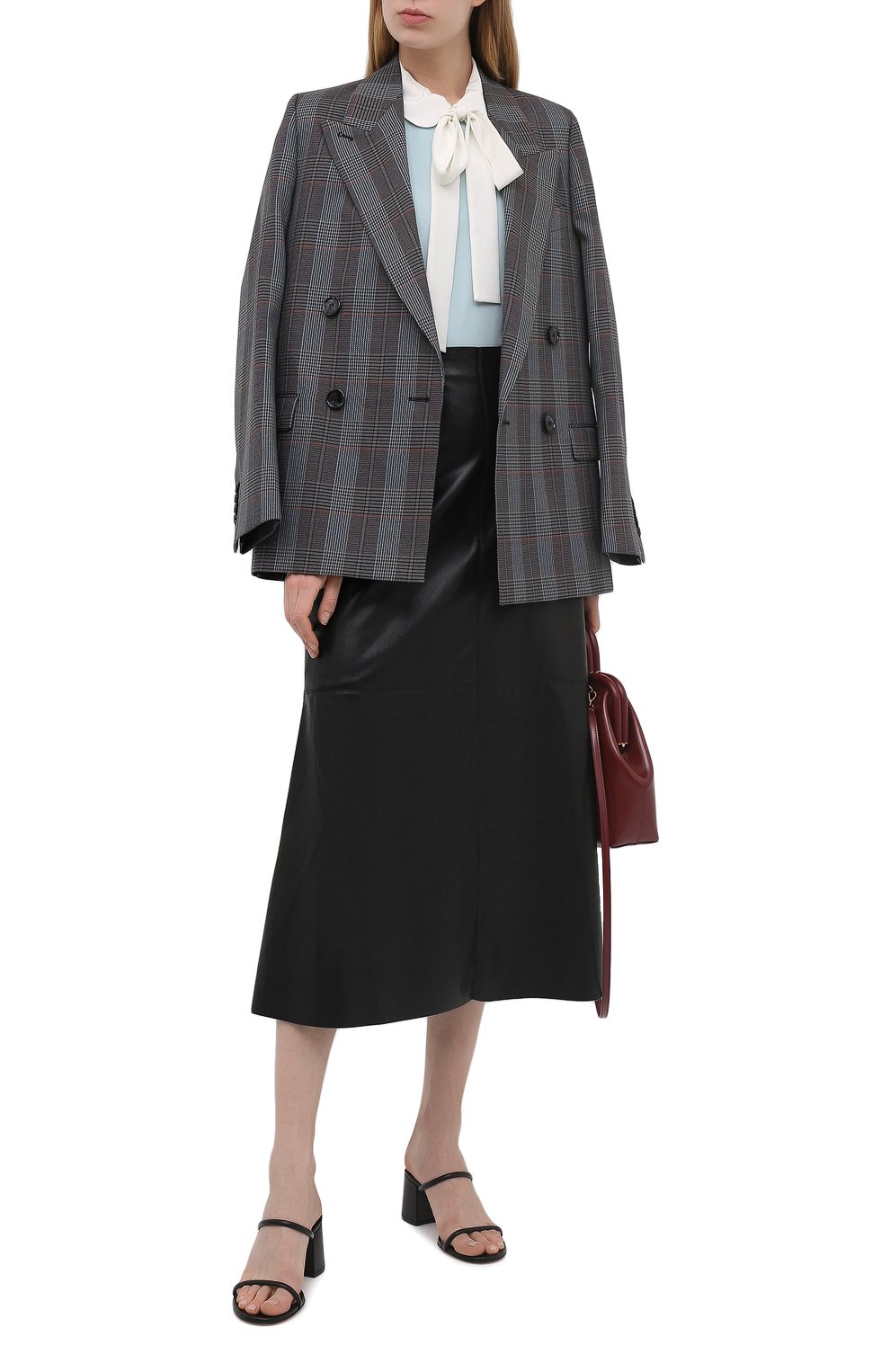 Шелковый топ REDVALENTINO, арт. VR0AEC75/48P, фото 2