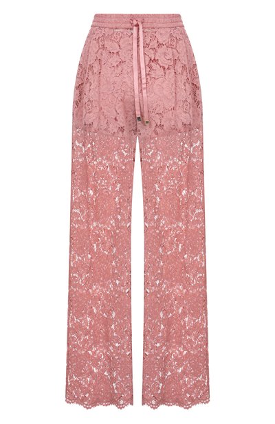 Женские брюки из вискозы и хлопка DOLCE & GABBANA, арт. FTC9UT/HLM7L