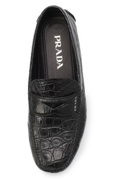Мокасины из кожи каймана PRADA, арт. 2DD001-XNL-F0002-U00F, фото 4