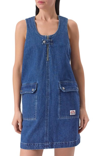 Джинсовое платье A.P.C., арт. C0HET-F35145, фото 3