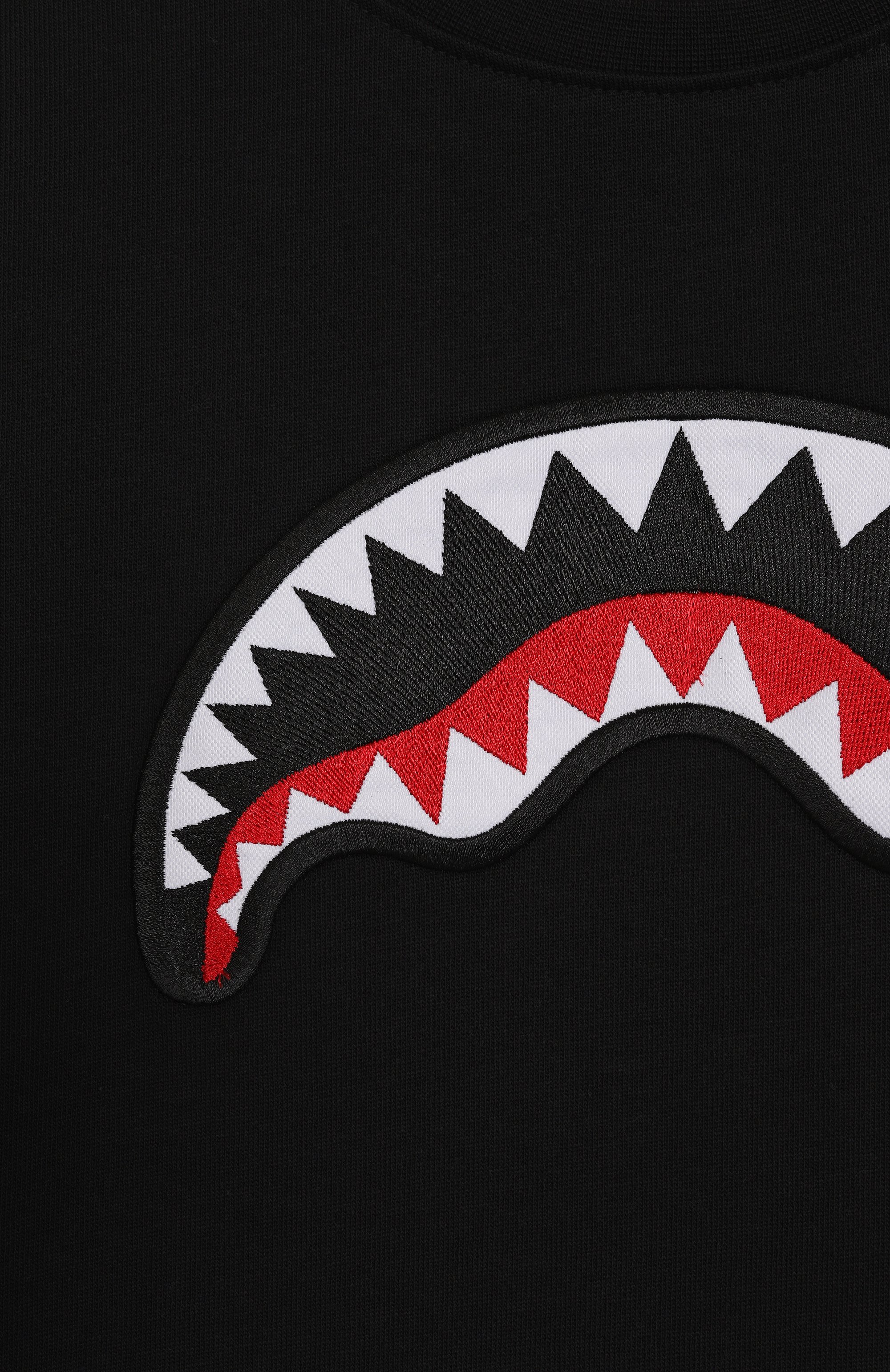 Хлопковая футболка SPRAYGROUND, арт. SPY932BLK, фото 3