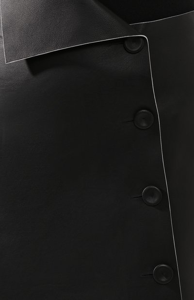 Кожаная юбка THE ROW, арт. 4960L185, фото 5