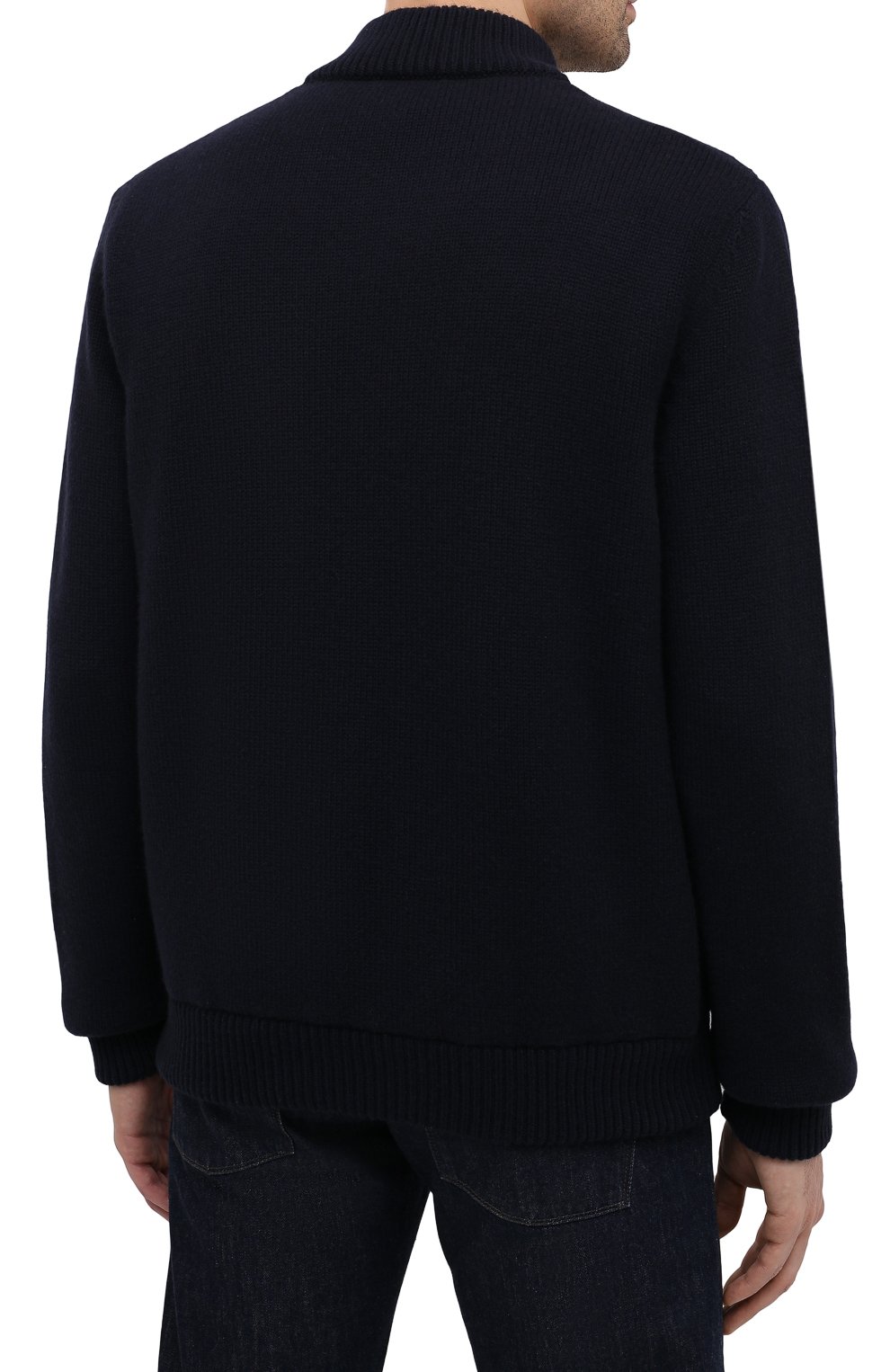 Кашемировый бомбер с подкладкой из ласки ZILLI, арт. MBU-BL275-CR0C1/ML01/AMIS, фото 4