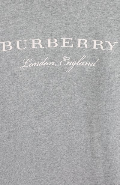 Платье джерси с принтом BURBERRY, арт. 4061103, фото 3