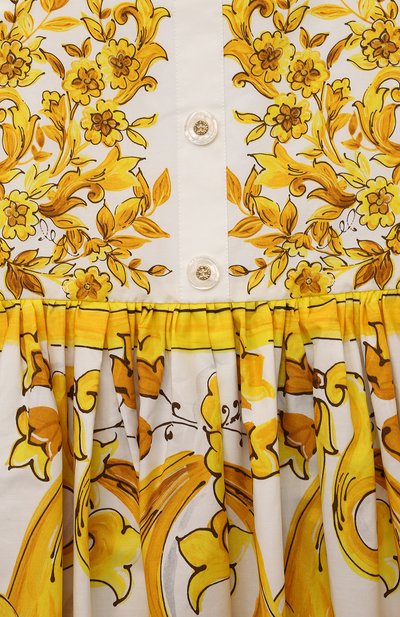 Хлопковый сарафан DOLCE & GABBANA, арт. L53DW3/FI5JY, фото 3