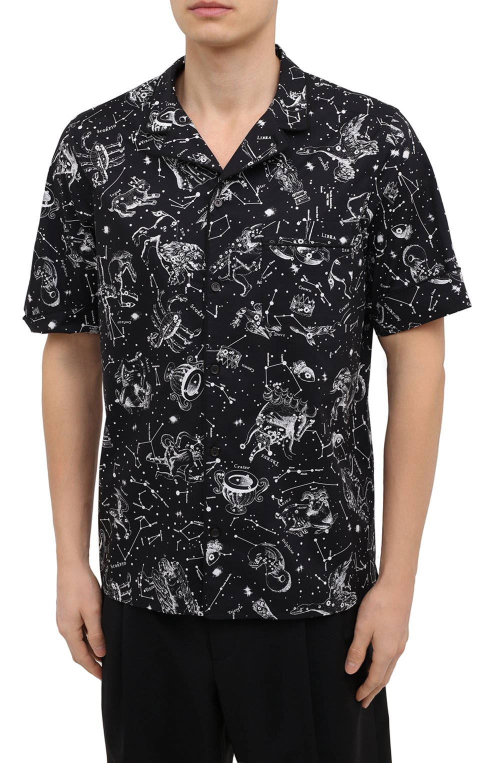 Хлопковая рубашка VALENTINO, арт. VV3AA76871E, фото 3