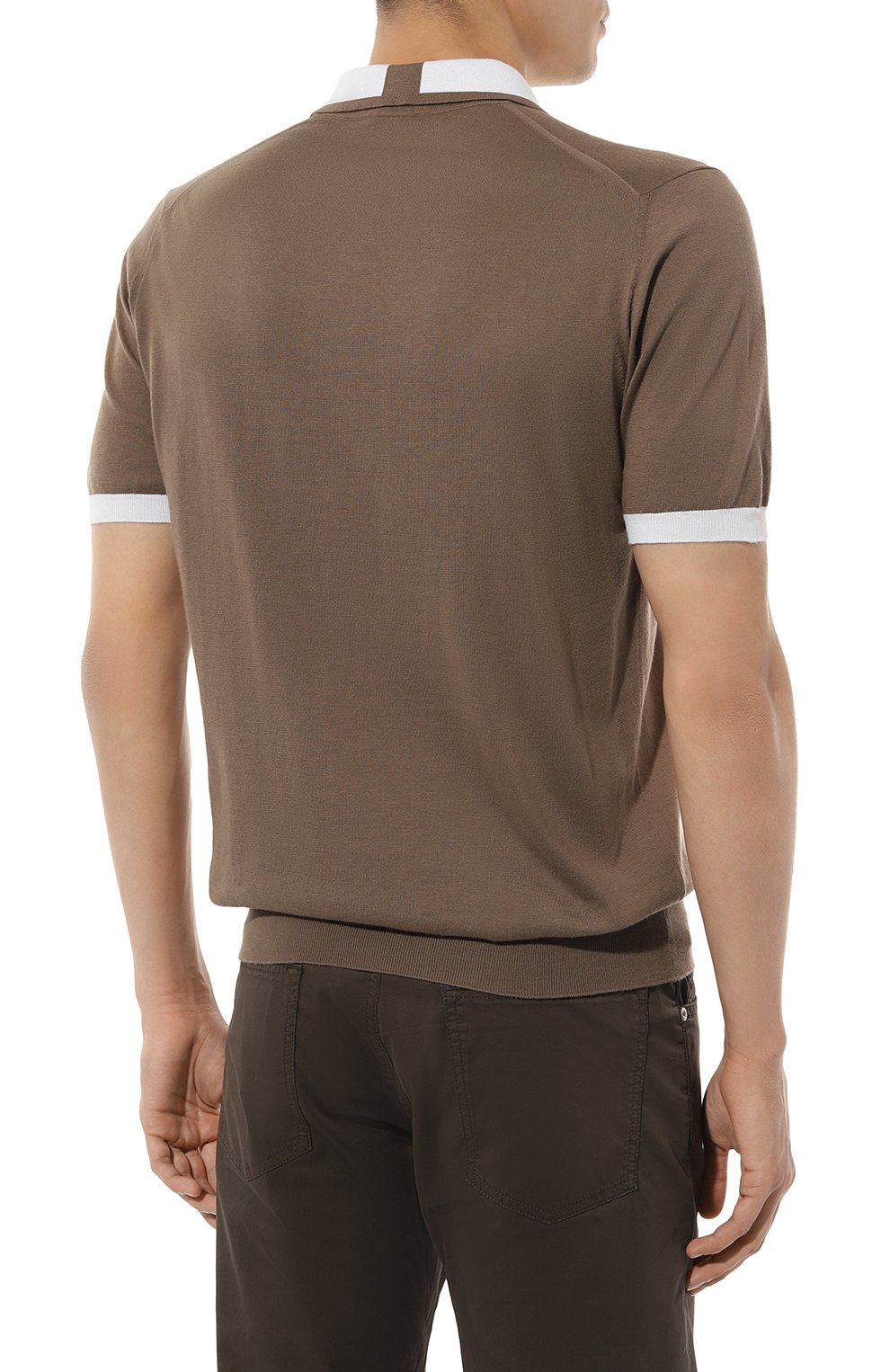 Хлопковое поло KITON, арт. UMK0571V1, фото 4