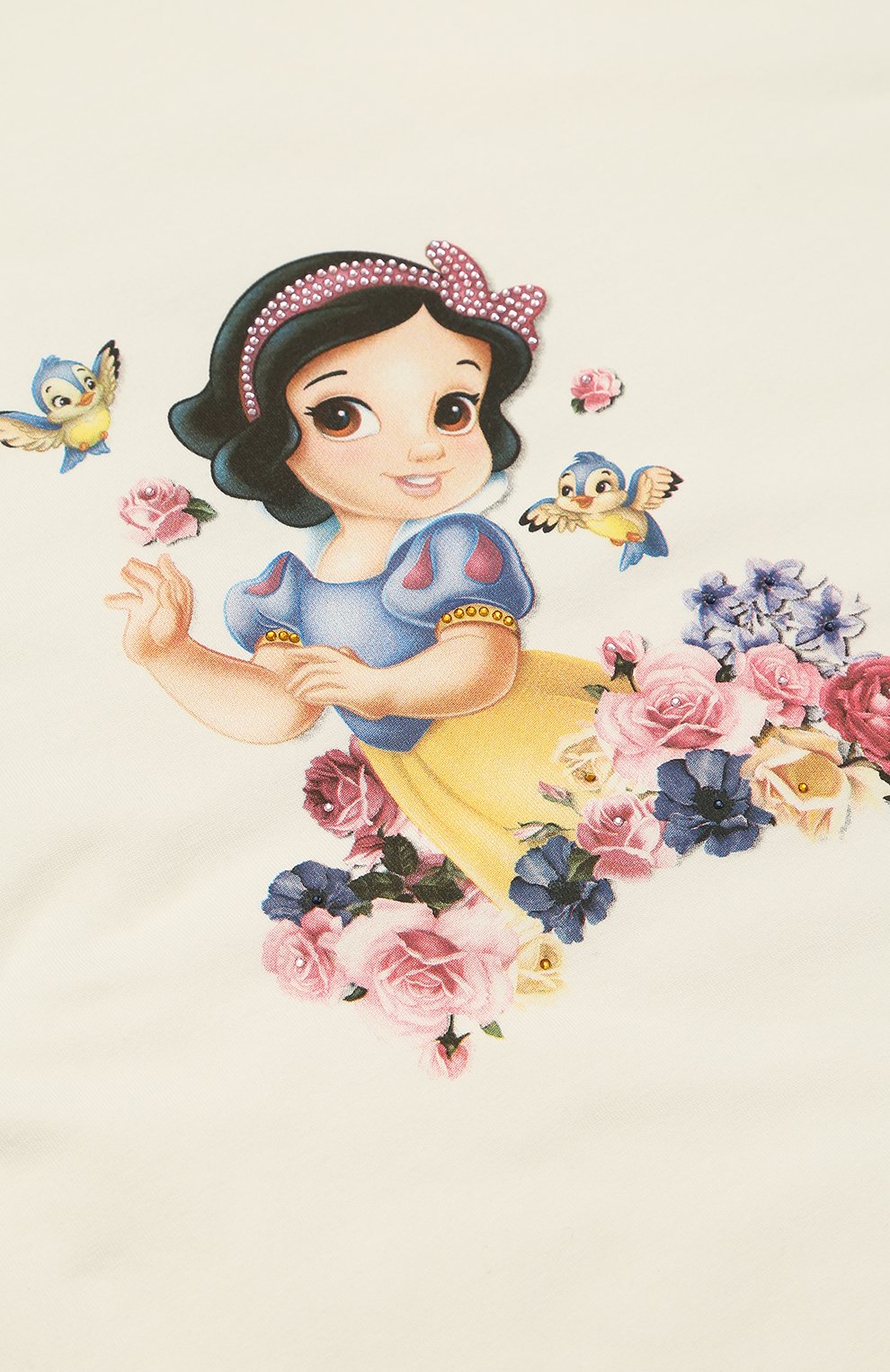 Одеяло с принтом и стразами MONNALISA, арт. 350007P4, фото 3