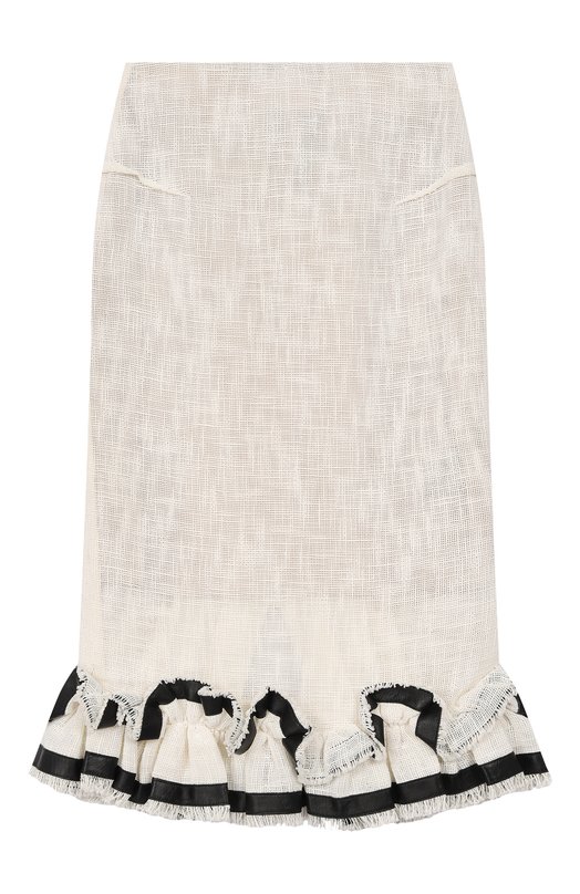 Хлопковая юбка Roland Mouret