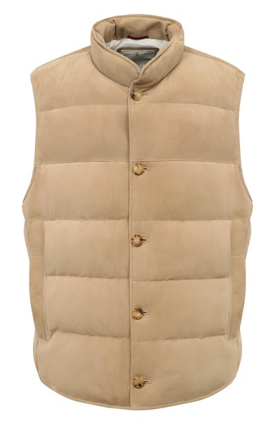 Мужской замшевый жилет BRUNELLO CUCINELLI, арт. M0PCL1840