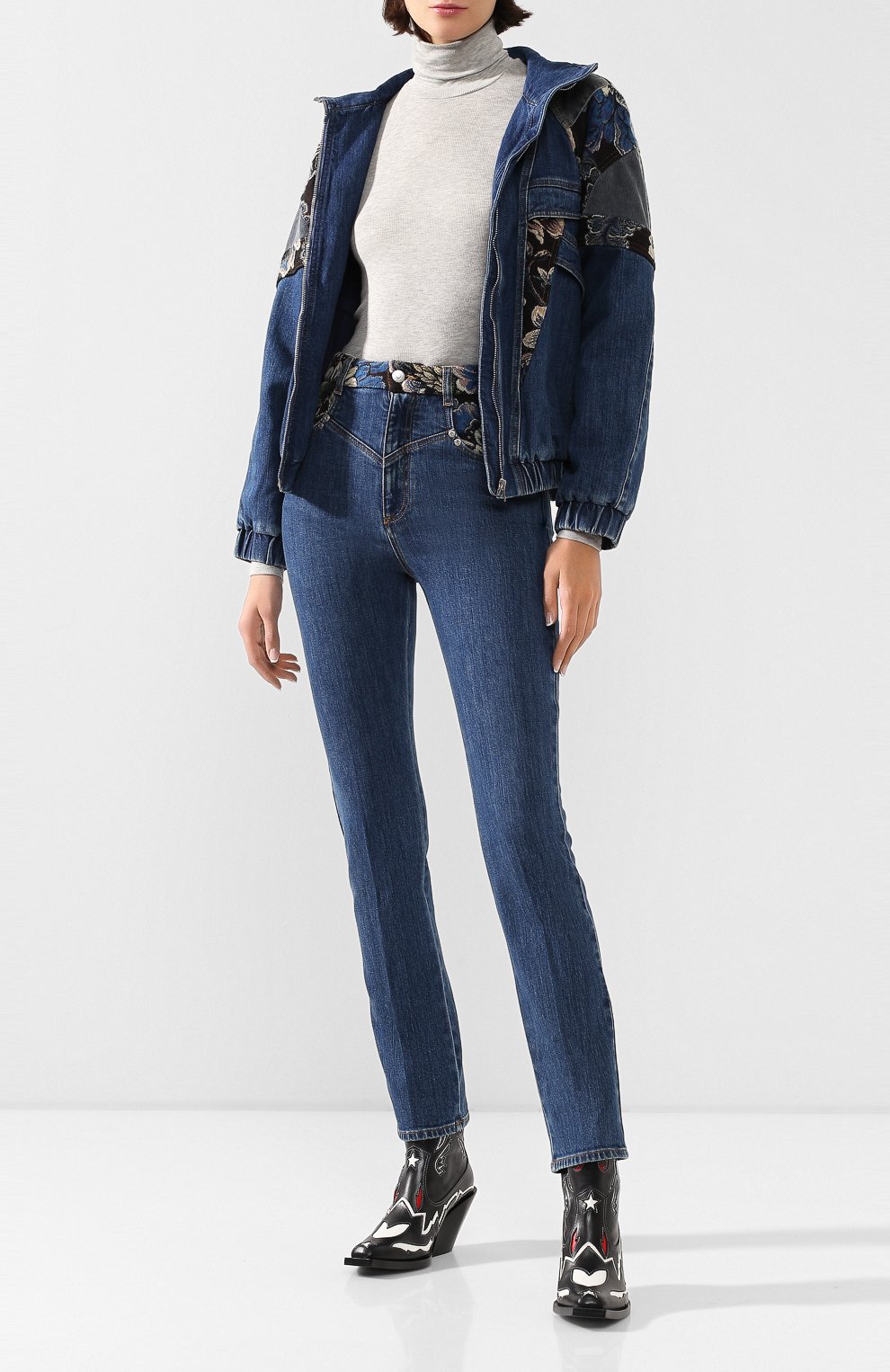 Водолазка ATM ANTHONY THOMAS MELILLO серого цвета по цене 26350 руб., арт. AW1222-EC, фото 2 Водолазка ATM ANTHONY THOMAS MELILLO, арт. AW1222-EC, фото 2