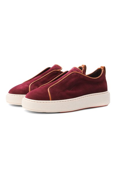 Женские замшевые кеды SANTONI, арт. WBCG61479BARTI0D
