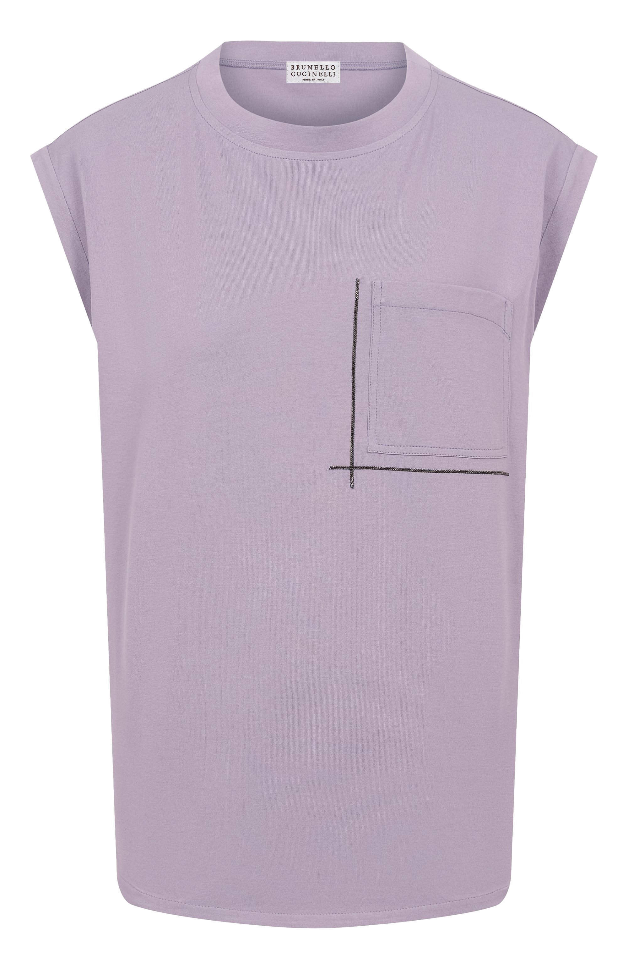 Хлопковая футболка BRUNELLO CUCINELLI, арт. M0T81HA830, фото 1