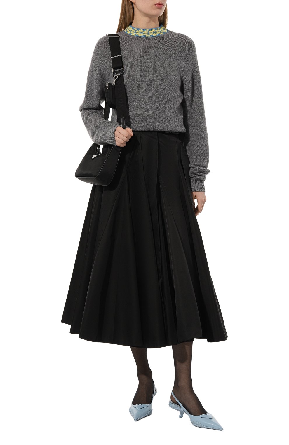 Пуловер из шерсти и кашемира PRADA, арт. P24M1T-10DA-F0L5S-212, фото 2