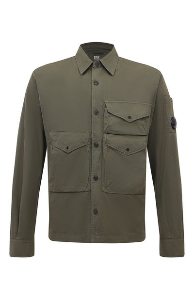 Хлопковая рубашка C.P. COMPANY, арт. 17CM0S126A110143G, фото 1