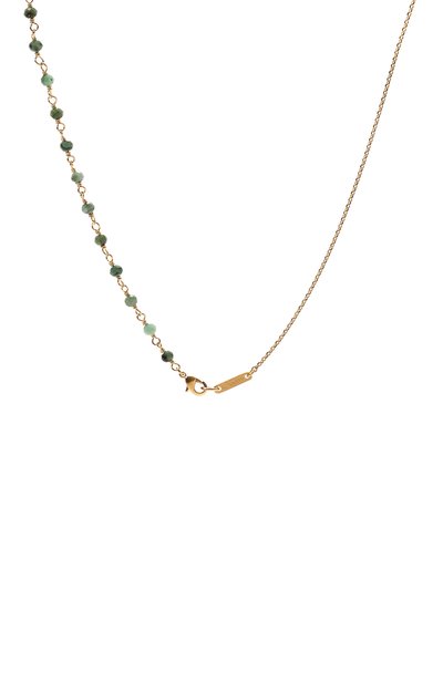 Подвеска на цепочке HANKA_IN золотого цвета по цене 21250 руб., арт. SHARM-SA-EMER-MVIT-0.5M, фото 4 Подвеска на цепочке HANKA_IN, арт. SHARM-SA-EMER-MVIT-0.5M, фото 4