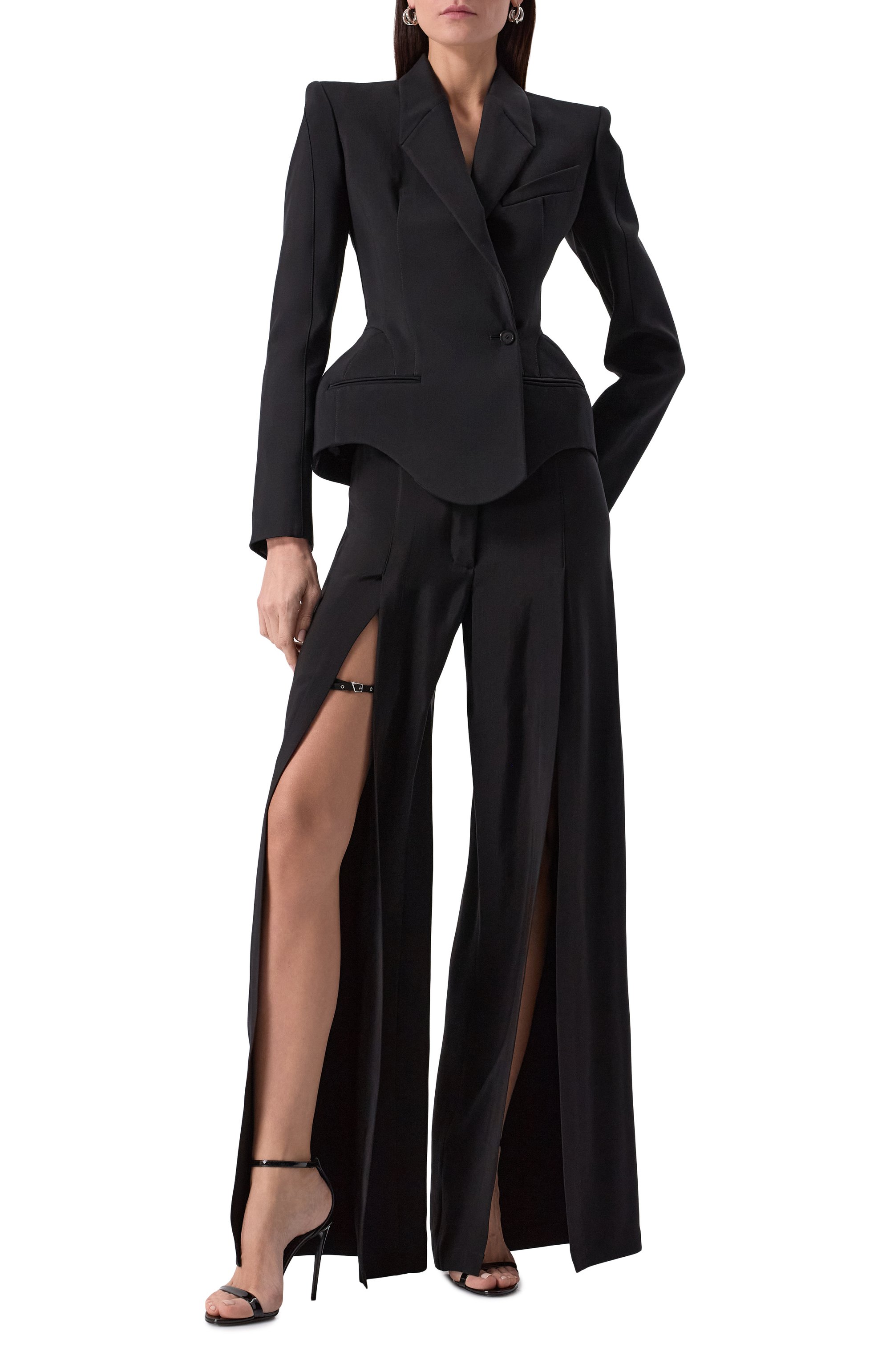 Жакет из вискозы и шерсти MUGLER, арт. 25P1VE0390196, фото 2