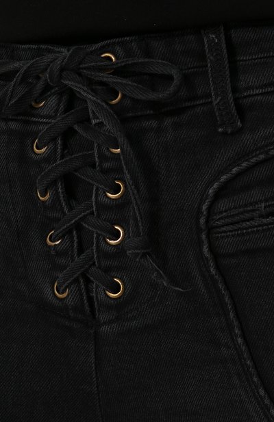 Джинсы с завышенной талией и шнуровкой ICONS OF CALIFORNIA, арт. 7028-VALHALLA SKN SEAM, фото 5