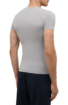 Хлопковая футболка ZEGNA, арт. N2M200050, фото 4