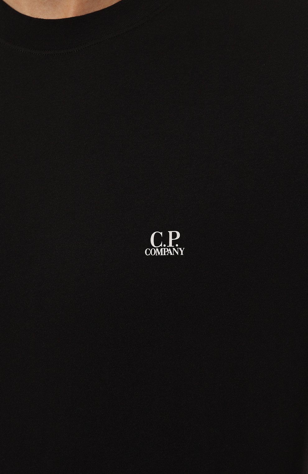 Хлопковая футболка C.P. COMPANY, арт. 17CMTS030A005100W, фото 5