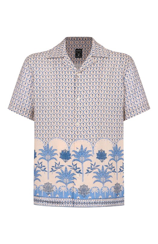 Льняная рубашка Van Laack VL-RIDU-SPX/Z30119_001 Бежевый VL-RIDU-SPX/Z30119_001