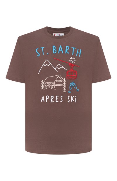 Мужская хлопковая футболка MC2 SAINT BARTH, арт. ARN0004-00881I/ARN0TT WARM