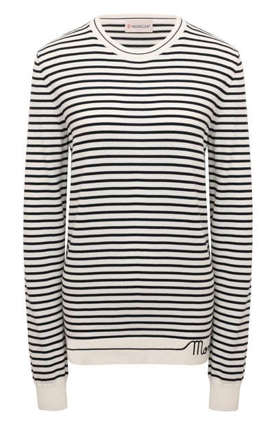 Женский хлопковый пуловер MONCLER, арт. 9C000-10-M1594