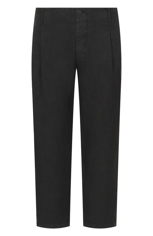 Льняные брюки Never Enough 2B5M067-148/MPA009 W142 Чёрный 2B5M067-148/MPA009 W142